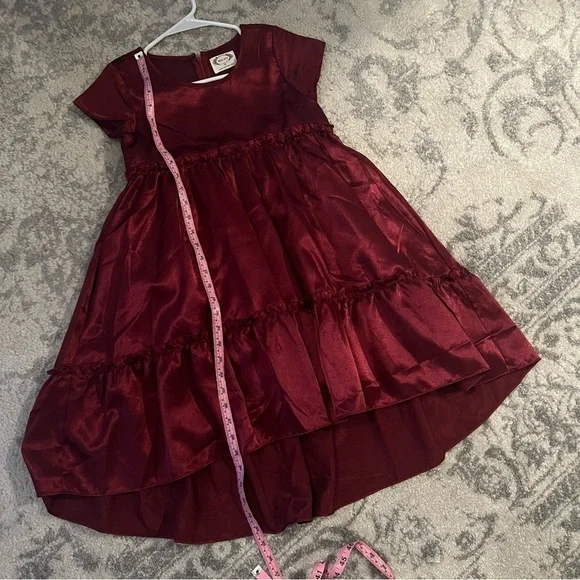 SOLD Joyfolie Lorelei Dress (Burgandy) - Picture 5 of 11